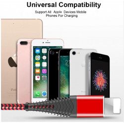 Cable Fast Charge Flexible pour IPHONE Lightning APPLE Recharge Rapide Chargeur Universel
