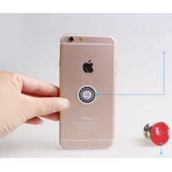 Support Voiture Collant Spherique Magnetique pour Smartphone Aimant Orientable Universel