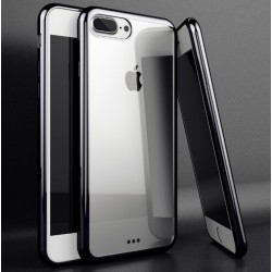 Coque Silicone Contour IPHONE 7 PLUS (+) APPLE Chromé Transparente Bumper Protection Gel Souple