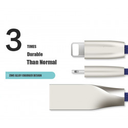 Câble Fast Charge Type C pour Smartphone Android Chargeur 1m USB Connecteur Recharge Rapide