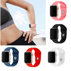 Bracelet Silicone pour IWATCH Série 38/40mm Confortable Sportif