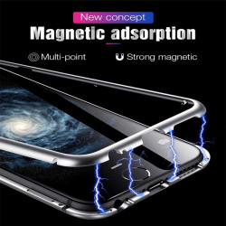 Coque Verre Trempé IPHONE 7 APPLE Magnetique Transparente Protection Integrale