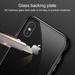 Coque Verre Trempé IPHONE 7 APPLE Magnetique Transparente Protection Integrale