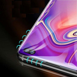 Film Verre Trempe pour SAMSUNG Galaxy S10 Incurve Ecran Incassable 9H+ Protection 0,26mm Transparent 2,5D