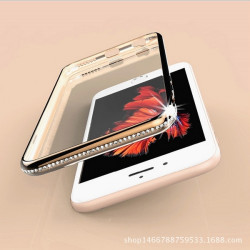 Coque Silicone Diamants IPHONE 7 APPLE Contour Transparente Bumper Protection Gel Souple