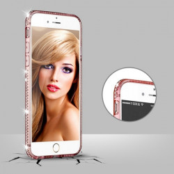 Coque Silicone Diamants IPHONE 7 APPLE Contour Transparente Bumper Protection Gel Souple