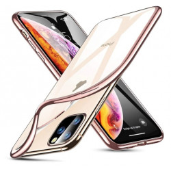 Coque Silicone Contour IPHONE 11 APPLE Chrome Transparente Bumper Protection Gel Souple