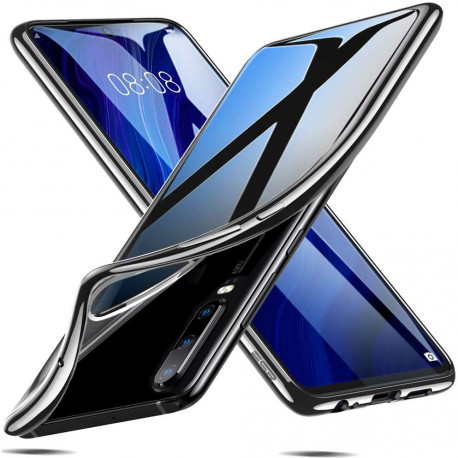 Coque Silicone Contour HUAWEI P30 Pro APPLE Chrome Transparente Bumper Protection Gel Souple