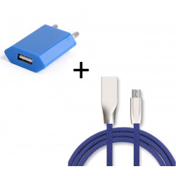 Pack Chargeur pour IPHONE Lightning (Cable Fast Charge + Prise Secteur Couleur USB) APPLE IOS