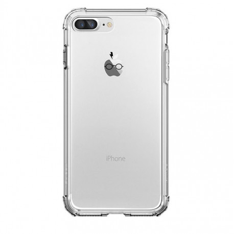 Coque Silicone IPHONE Harry Potter Fun APPLE Eclair Lunette Pomme Protection Gel Souple