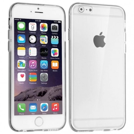 Coque Silicone Transparente IPHONE 6/6S Protection Gel Souple Invisible APPLE