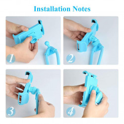 Support Nuque Lazy pour Smartphone Selfie Bureau Universel Flexible Reglable