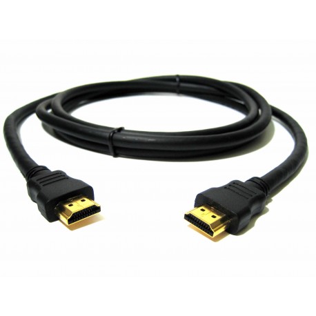 Câble HDMI Standart Gold 1,5m 3D FULL HD 4K NOIR