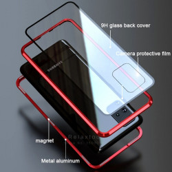 Coque Verre Trempé SAMSUNG S10 Magnetique Transparente Protection Integrale