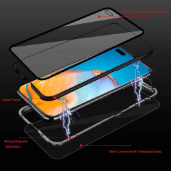Coque Verre Trempe HUAWEI P40 Magnetique Transparente Protection Integrale