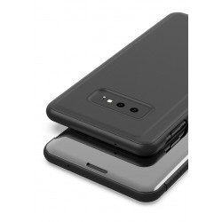 Coque Clapet Miroir pour SAMSUNG Galaxy S10 Protection Clear View Maquillage
