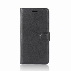 Coque Portefeuille pour "IPHONE X" APPLE Simili-cuir Rabat Protection (NOIR)