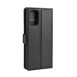 Coque Portefeuille pour "SAMSUNG Galaxy S20" Simili-cuir Rabat Protection (NOIR)