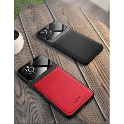 Coque Effet Cuir pour "IPHONE 11 Pro" APPLE  Plexiglass Protection