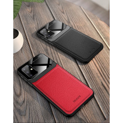 Coque Effet Cuir pour "SAMSUNG Galaxy S20 Ultra" Plexiglass Protection