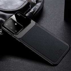 Coque Effet Cuir pour "SAMSUNG Galaxy S20 Ultra" Plexiglass Protection