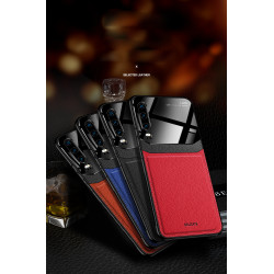Coque Effet Cuir pour "HUAWEI P30" Plexiglass Protection