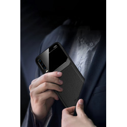 Coque Effet Cuir pour "HUAWEI P30" Plexiglass Protection