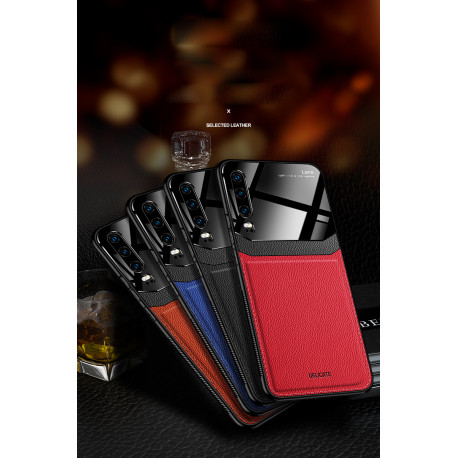 Coque Effet Cuir pour "HUAWEI P30 Pro" Plexiglass Protection