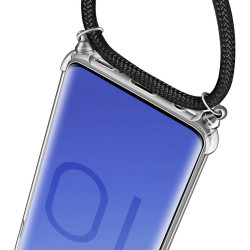 Coque avec Cordon pour "SAMSUNG Galaxy S10" Silicone Airbags Transparente