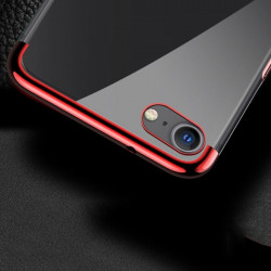 Coque Silicone Bord pour "IPHONE 7" APPLE Bumper Fine Transparente
