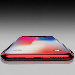 Coque Silicone Bord pour "IPHONE 7" APPLE Bumper Fine Transparente