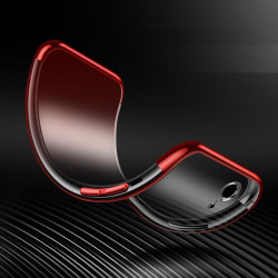 Coque Silicone Bord pour "IPHONE Xr" APPLE Bumper Fine Transparente