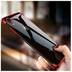 Coque Silicone Bord pour "IPHONE Xr" APPLE Bumper Fine Transparente