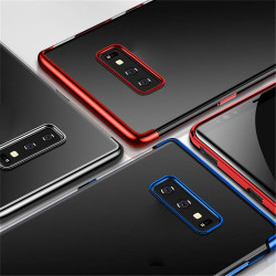 Coque Silicone Bord pour "SAMSUNG Galaxy S10" Bumper Fine Transparente