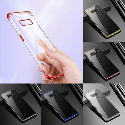 Coque Silicone Bord pour "SAMSUNG Galaxy S10" Bumper Fine Transparente