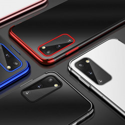 Coque Silicone Bord pour "SAMSUNG Galaxy S20" Bumper Fine Transparente