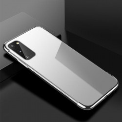 Coque Silicone Bord pour "SAMSUNG Galaxy S20" Bumper Fine Transparente