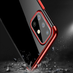 Coque Silicone Bord pour "SAMSUNG Galaxy S20 Ultra" Bumper Fine Transparente