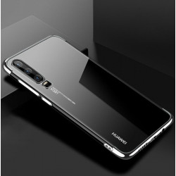 Coque Silicone Bord pour "HUAWEI P30" Bumper Fine Transparente