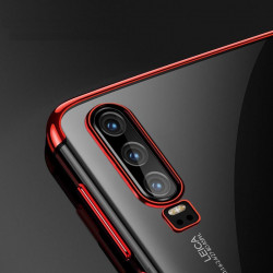 Coque Silicone Bord pour "HUAWEI P30" Bumper Fine Transparente