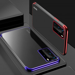 Coque Silicone Bord pour "HUAWEI P40" Bumper Fine Transparente