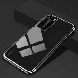 Coque Silicone Bord pour "HUAWEI P40" Bumper Fine Transparente