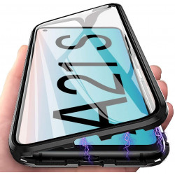 Coque Verre Trempe pour "SAMSUNG Galaxy A21s" Magnetique Transparente Protection Integrale
