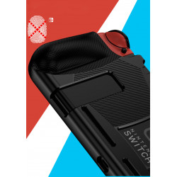 Coque pour NINTENDO Switch Grip Poignee Protection Voyage (NOIR)