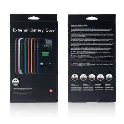 Coque Batterie Chargeur pour "IPHONE Xs Max" APPLE Power Bank 5200mAh Secours Slim (NOIR)