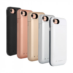 Coque Batterie Chargeur pour "IPHONE Xr" APPLE Power Bank 5200mAh Secours Slim (NOIR)