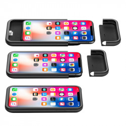Coque Batterie Chargeur pour "IPHONE Xr" APPLE Power Bank 5200mAh Secours Slim (NOIR)