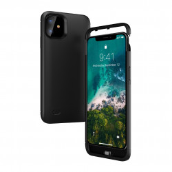 Coque Batterie Chargeur pour "IPHONE 11" APPLE Power Bank 6200mAh Secours Slim (NOIR)