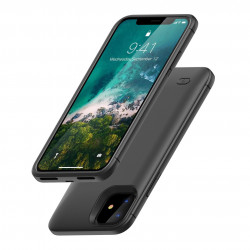 Coque Batterie Chargeur pour "IPHONE 11" APPLE Power Bank 6200mAh Secours Slim (NOIR)