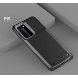 Coque Batterie Chargeur pour "HUAWEI P40" Power Bank 6000mAh Secours Slim (NOIR)